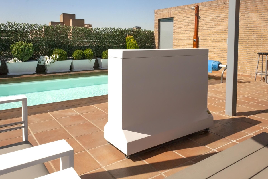 Mueble TV para terraza